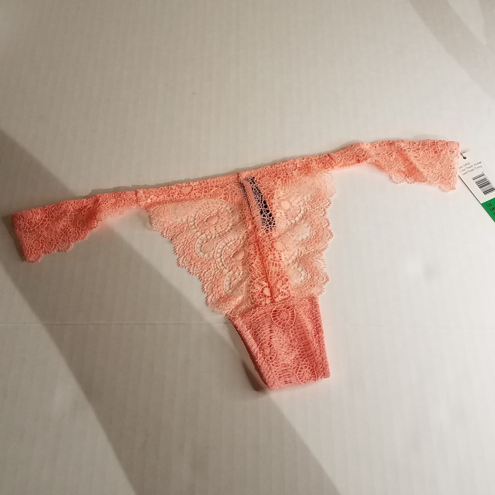 Peach amber thong h3